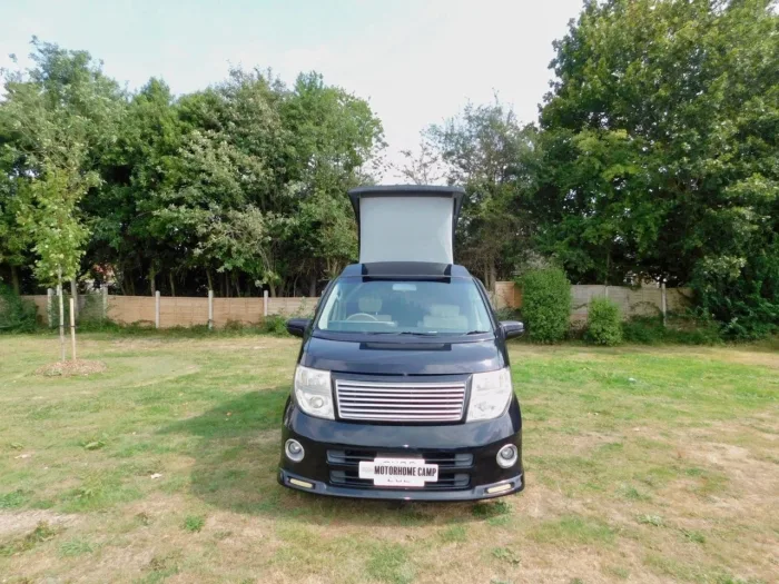 Nissan Elgrand 3.5 Petrol AUTOMATIC 2 Berth by Free Spirit Campervans. 2005 with Only 51,200 miles from New. 4 x 3 point Seat Belts. £21,999 - Image 22