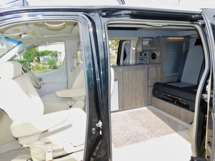 Nissan Elgrand 3.5 Petrol AUTOMATIC 2 Berth by Free Spirit Campervans. 2005 with Only 51,200 miles from New. 4 x 3 point Seat Belts. £21,999 - Image 10