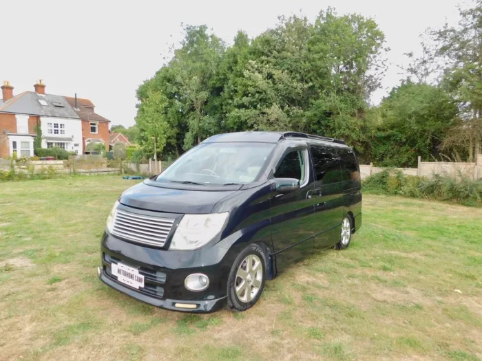 Nissan Elgrand 3.5 Petrol AUTOMATIC 2 Berth by Free Spirit Campervans. 2005 with Only 51,200 miles from New. 4 x 3 point Seat Belts. £21,999 - Image 5