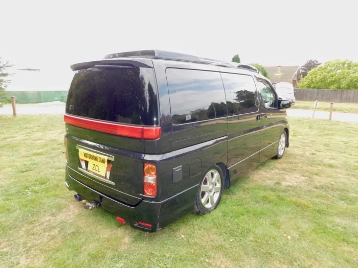 Nissan Elgrand 3.5 Petrol AUTOMATIC 2 Berth by Free Spirit Campervans. 2005 with Only 51,200 miles from New. 4 x 3 point Seat Belts. £21,999 - Image 2