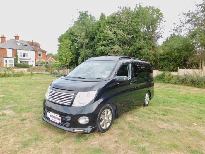 Nissan Elgrand Highway Star 2.5 Petrol AUTOMATIC Switchable from 2 wd to 4 wd. 2 Plus 2 Berth by Free Spirit Campervans £23,999