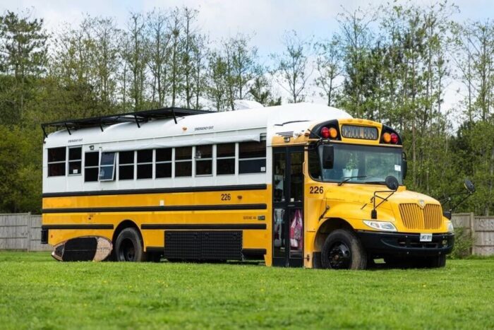2006 International CE300 American school bus conversion. £74,999