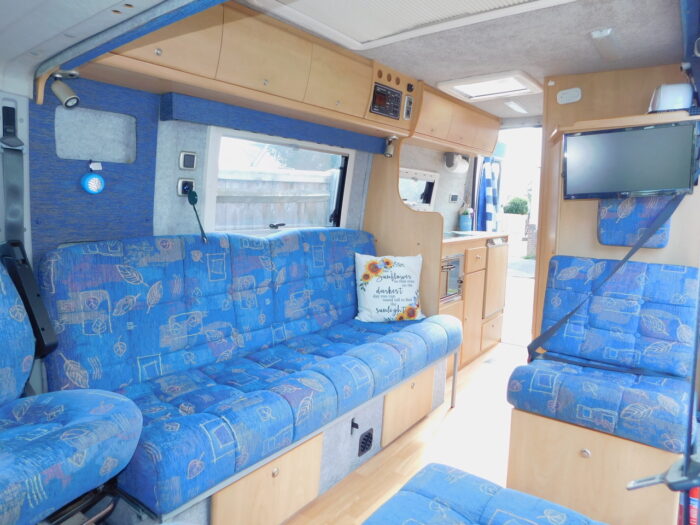 Devon Firebrand Luxury 2 Berth Camper Van with 3 x 3 Point Seat Belts and Under 6m Long. £24,999 - Image 4