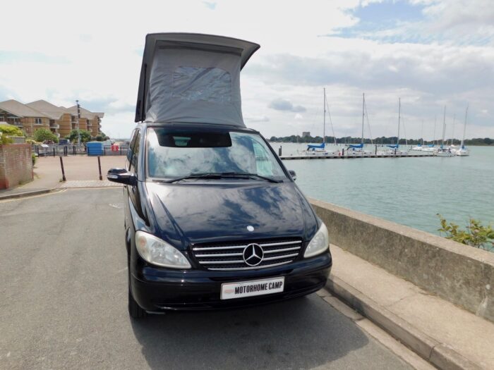 Mercedes-Benz Viano Ambiente 350 V6 Petrol AUTOMATIC With 2021 Luxury 2 Plus 2 Camper Conversion 2 Plus 2 Berth Pop Top. 5.2m Long. ULEZ Compliant.. £20,000