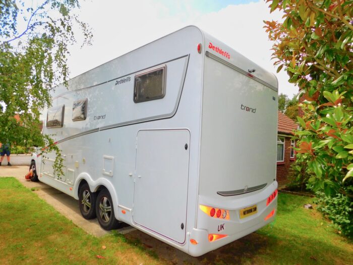 Dethleffs Trend 7877/2 Luxury 6 Berth Fiat 2.3 180 BHP Motorhome. 2019 with Only 8,000 miles. One Owner from New. Euro 6. ULEZ Compliant. A Perfect Touring Motorhome. Bright Open and Spacious….£75,999 - Image 37