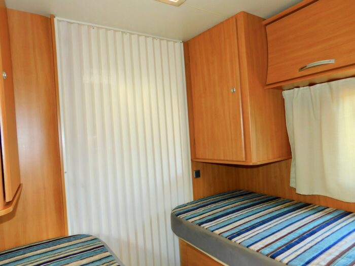 Chausson Flash 14 2012 Ford 2.2 Ddci. 3 to 4 Berth with 4 x 3Point Seat Belts and Only 26,000 miles from New Complete with Cab AIR CONDITIONING, Roof Mounted Solar Panel, Large Roll Out Awning and Bike Rack Deposit Taken - Image 20