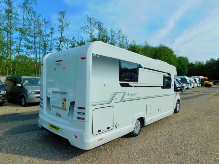 Bailey Autograph 79-4 Luxury 4 Berth with 4 x 3 point Seat Belts, Walk Around Rear Island Bed and Spacious Lounge and Only 11,416 miles from New. £52,999 - Image 51