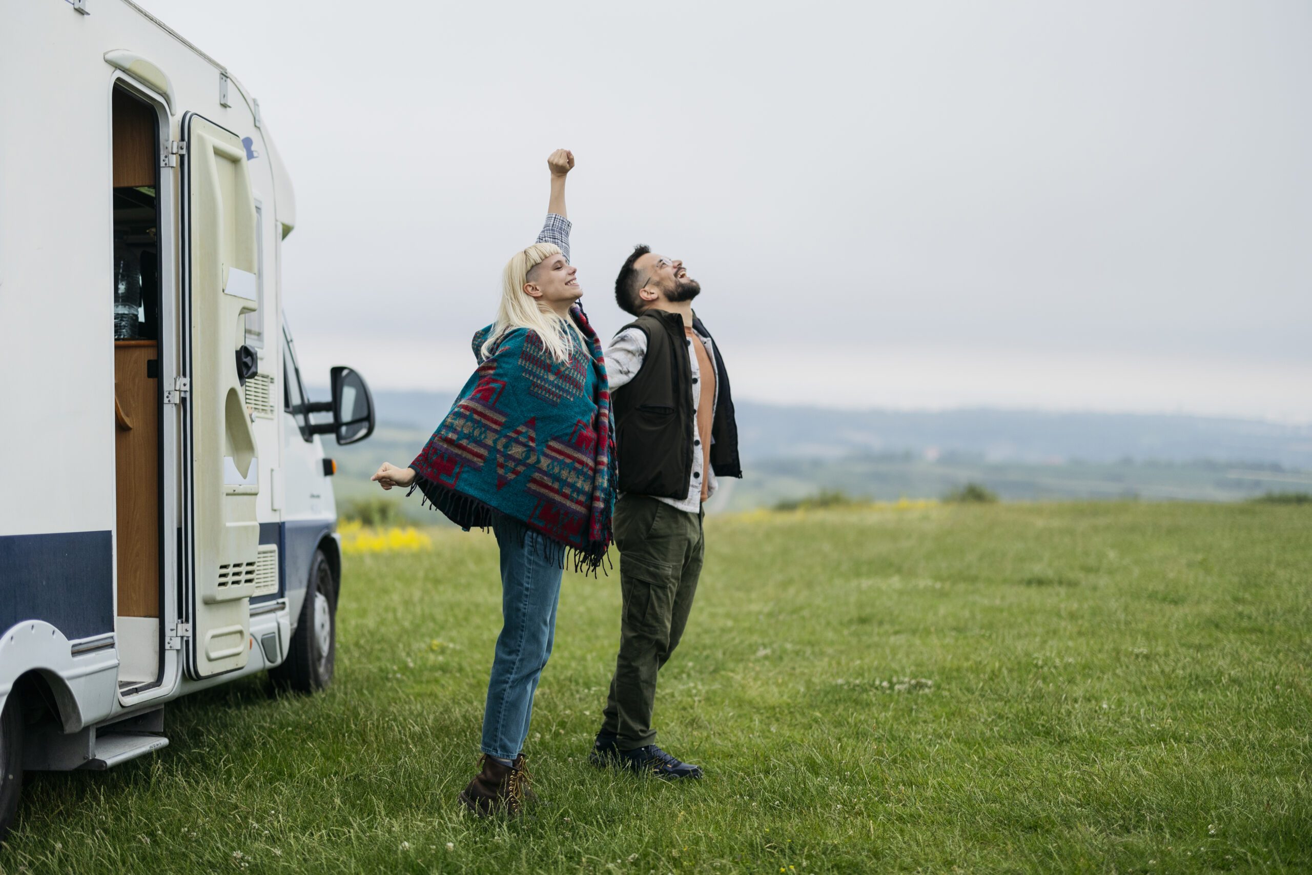 Top Tips for Buying a Used Motorhome UK A Practical Guide for Travellers - Couple Enjoying Nature