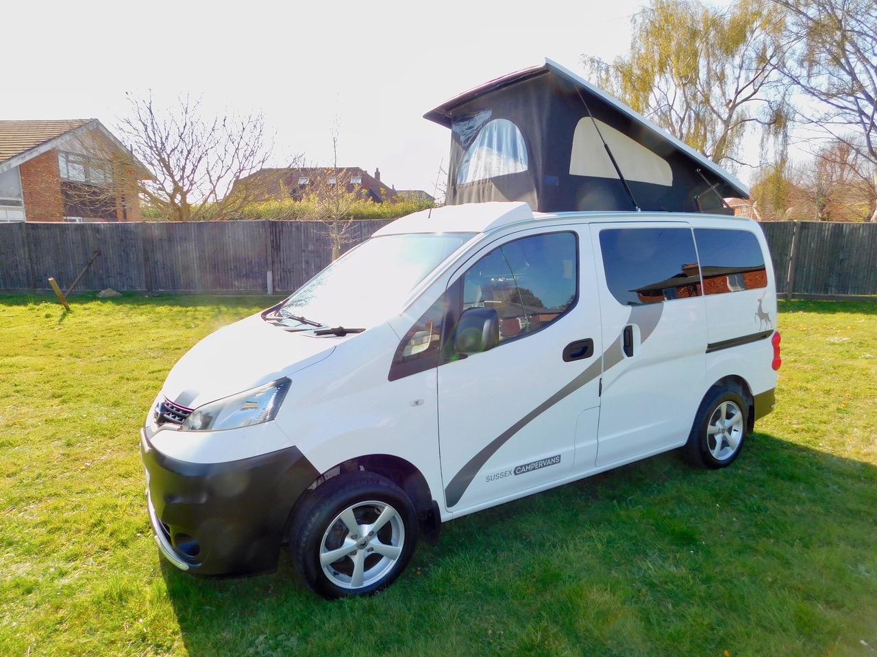 Sussex Campervans Nissan NV200 1.5 Dci Manual Gearbox 2 Berth Pop Top, 4 x Seat Belts. £21,000 - Image 30