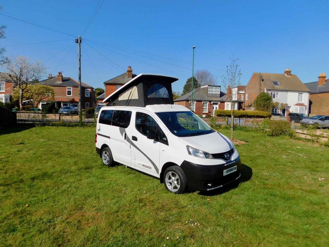 Sussex Campervans Nissan NV200 1.5 Dci Manual Gearbox 2 Berth Pop Top, 4 x Seat Belts. £21,000
