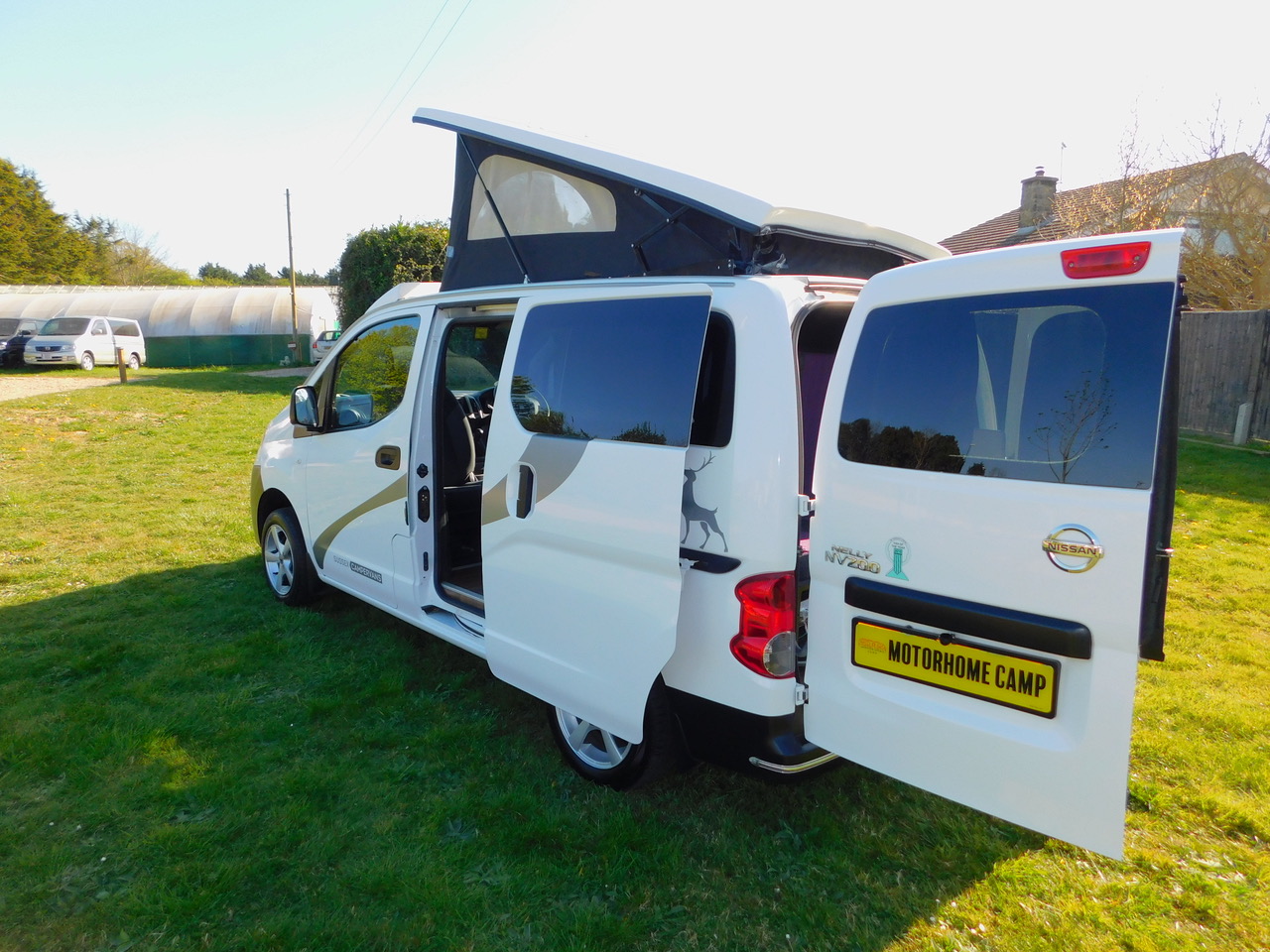 Sussex Campervans Nissan NV200 1.5 Dci Manual Gearbox 2 Berth Pop Top, 4 x Seat Belts. £21,000 - Image 32