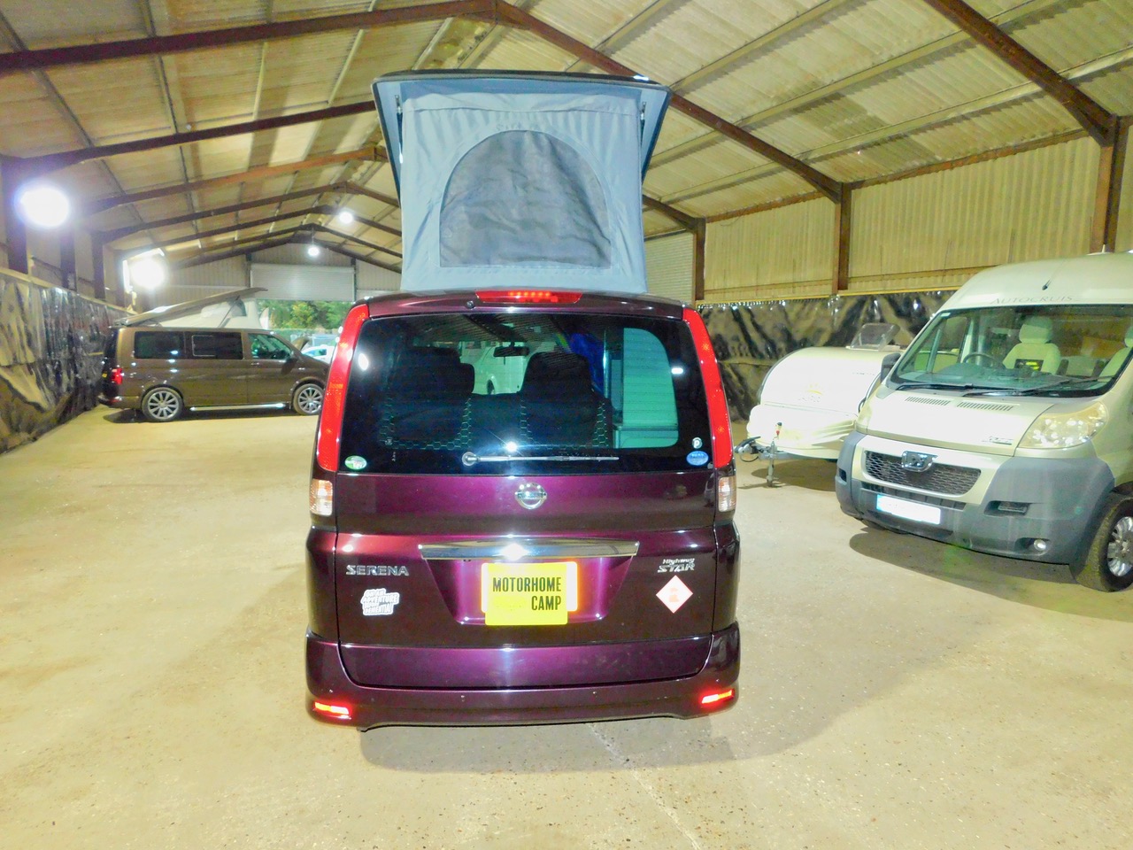 Wellhouse Nissan Serena 2.0 PETROL AUTOMATIC 2 Berth Campervan with Pop Top with 4 Seat Belts. LEZ Compliant. 2010 with Only 73,000 miles from New. Just 4.68 m or 15 ft 4 in Long and 1.695 m or 5 ft 6 in Wide and just 1.98m High.. £22,999 - Image 17