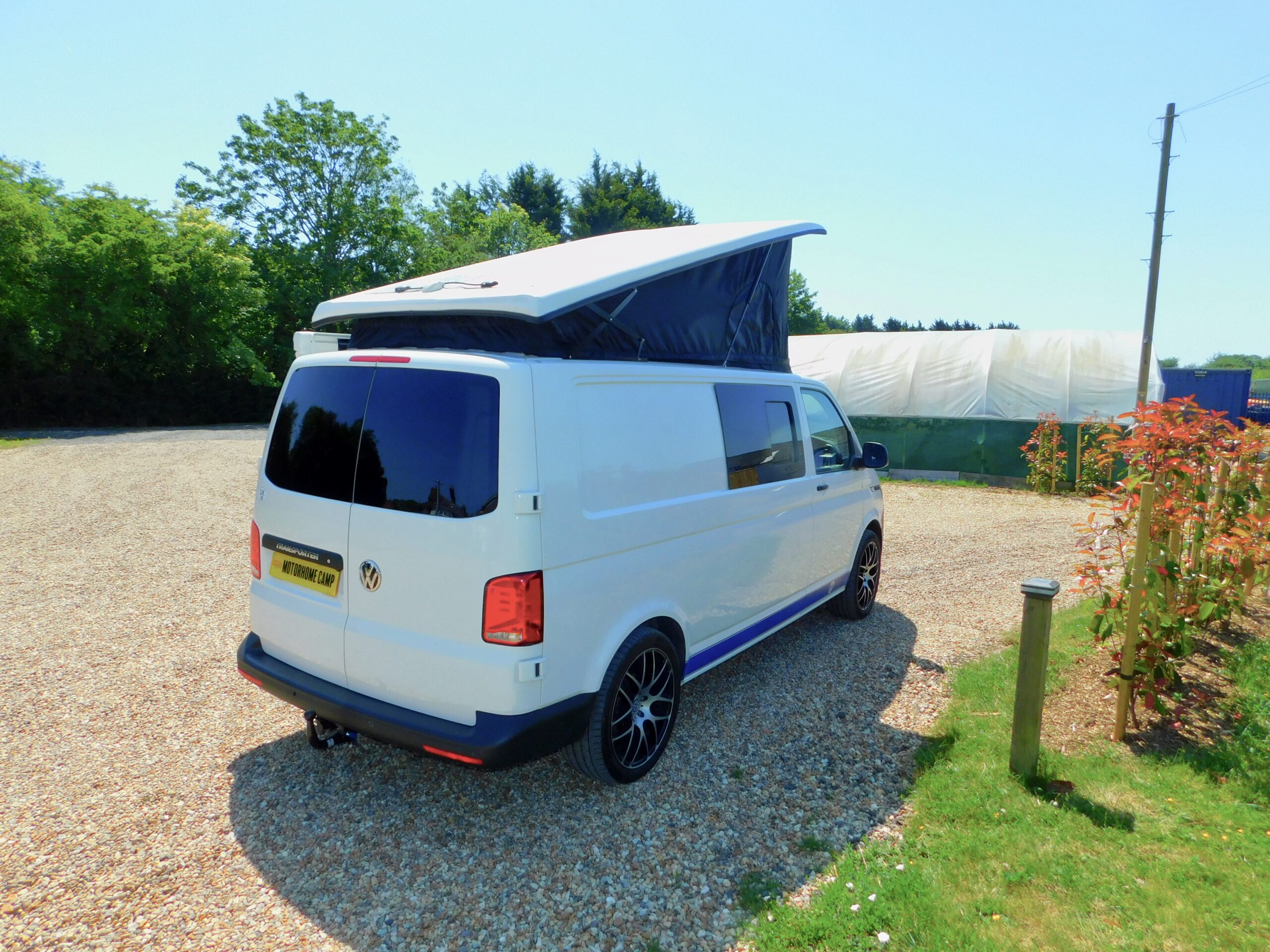 VW T6.1 LWB Pop Top November 2022 72 plate 4 BERTH with 5 SEAT BELTS and Only 35,520 miles from New. Beautiful Condition Throughout. £46,999 - Image 22